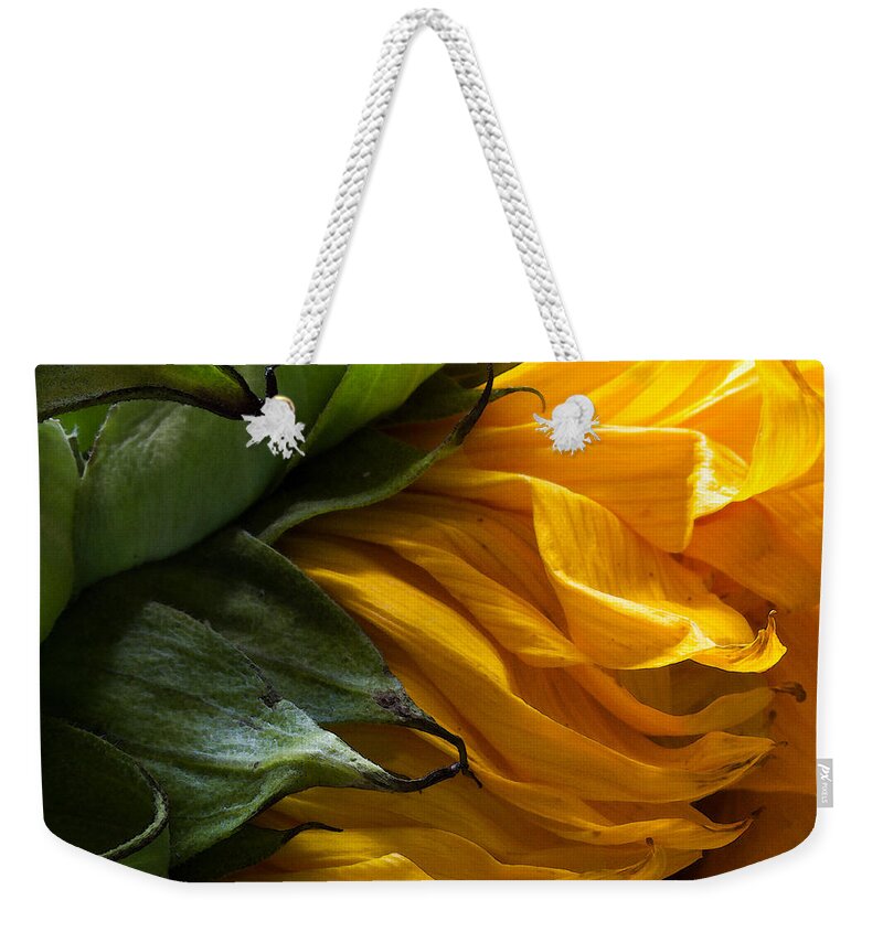 Sunflower Weekender Tote Bag featuring the photograph Sunflower 5 by Mary Bedy