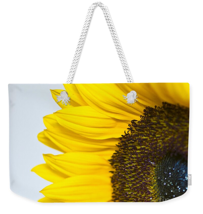 Flowers Weekender Tote Bag featuring the photograph Sunnier Than I by Sheila Laurens