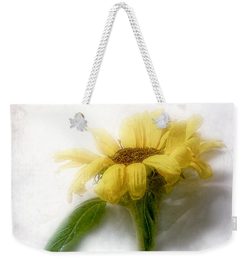 Sunflower Weekender Tote Bag featuring the photograph Sunny Sunflower #3 by Louise Kumpf