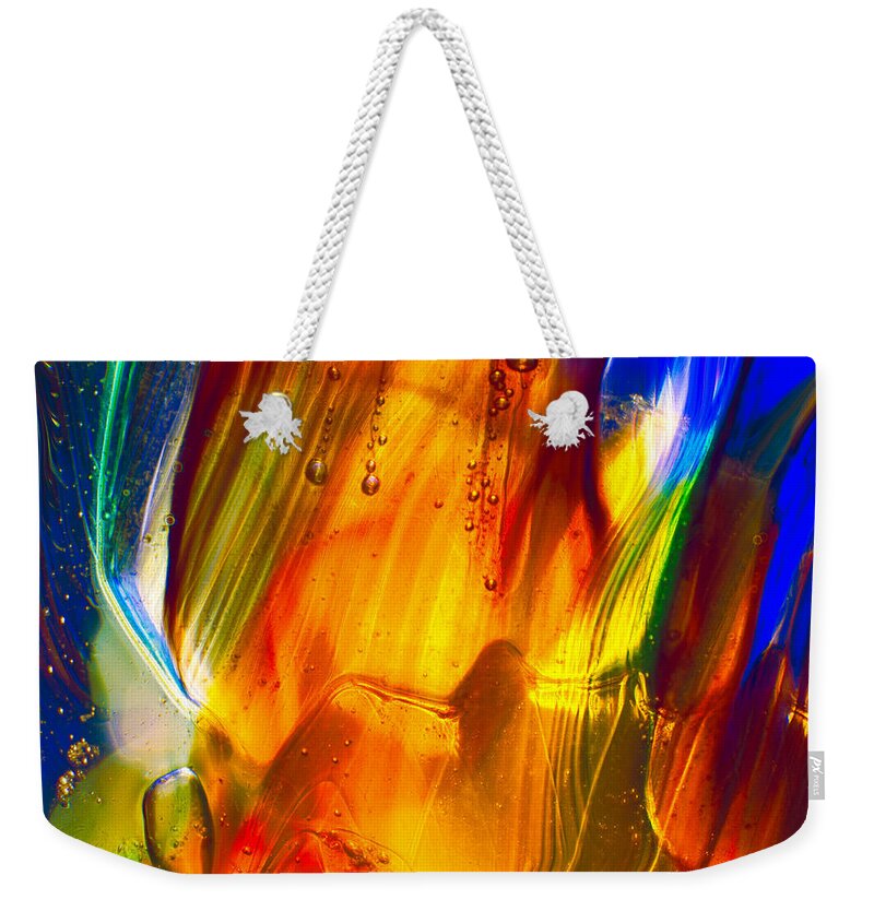 Abstract Weekender Tote Bag featuring the photograph Sunrise by Omaste Witkowski