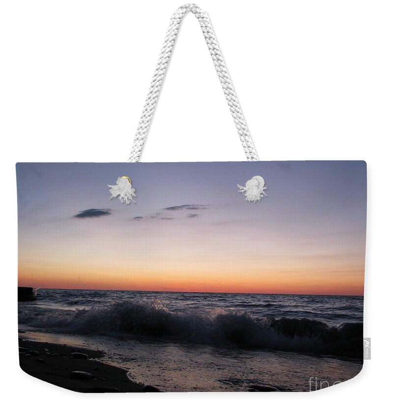 Sunset Weekender Tote Bag featuring the photograph Sunset II by Michael Krek