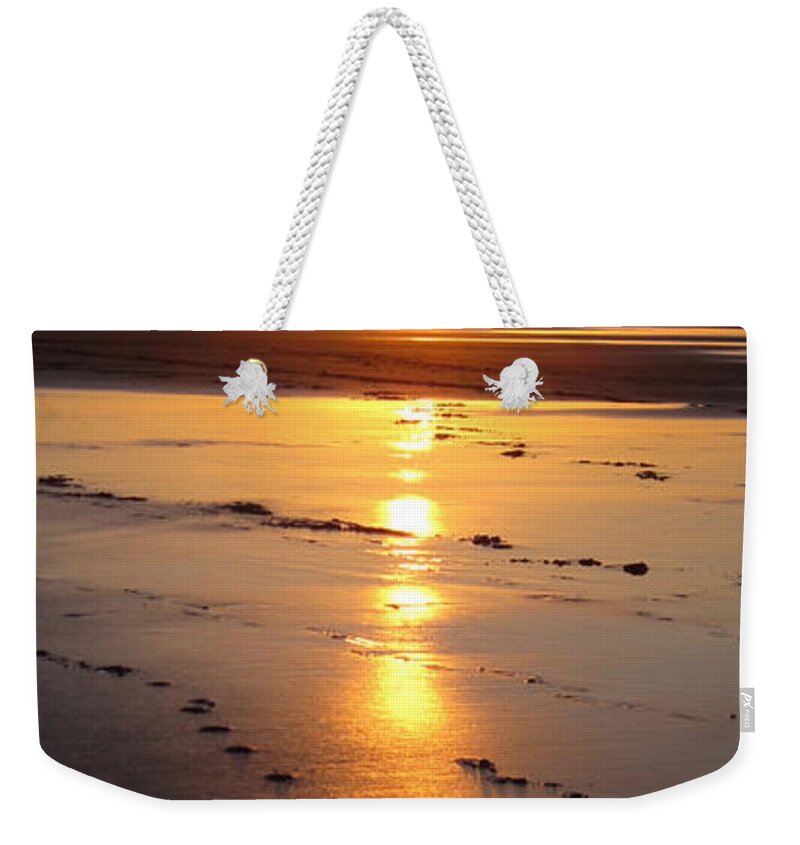 Sunset Weekender Tote Bag featuring the photograph Sunset Series No.9 by Ingrid Van Amsterdam