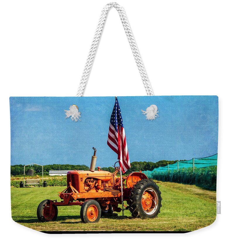 Poster Weekender Tote Bag featuring the photograph Support Your Local Farmer by Cathy Kovarik