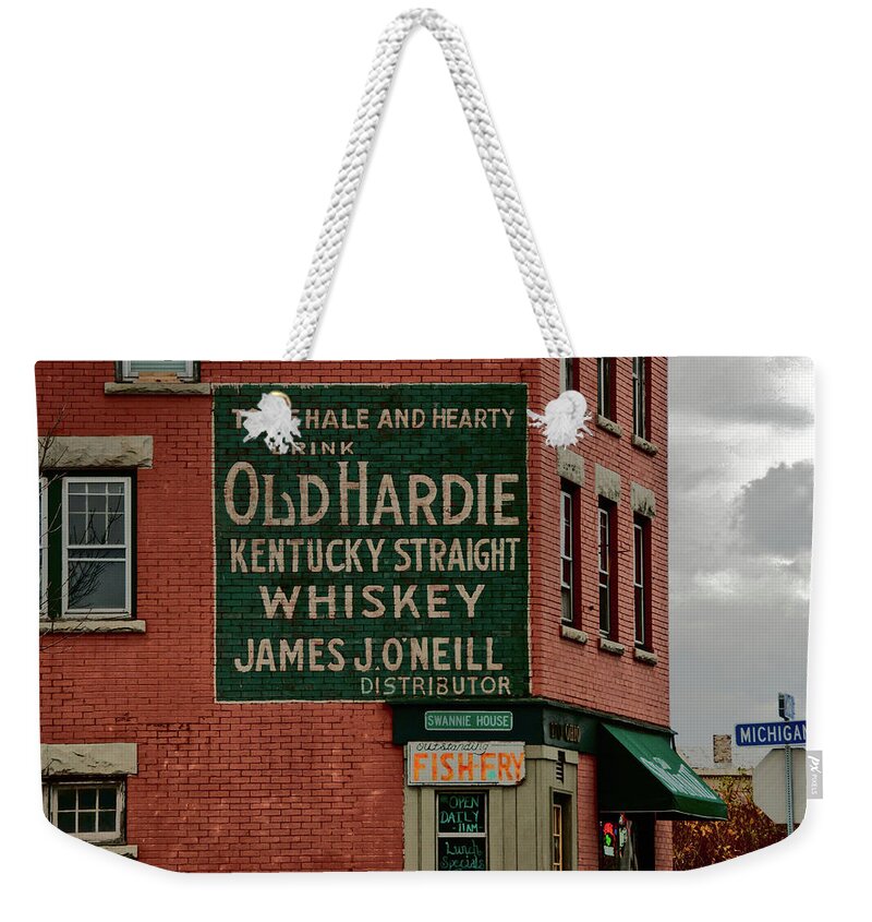 Buildings Weekender Tote Bag featuring the photograph Swannie House 3391 by Guy Whiteley