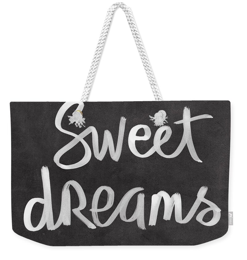 Dreams Weekender Tote Bag featuring the mixed media Sweet Dreams by Linda Woods