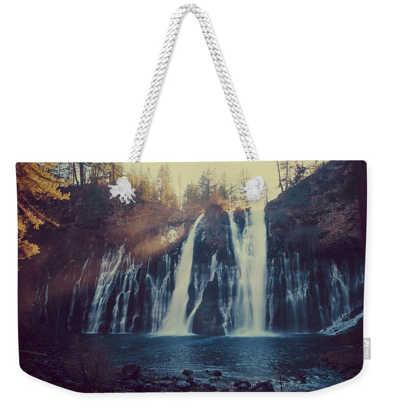 Burney Falls State Park Weekender Tote Bag featuring the photograph Sweet Memories by Laurie Search