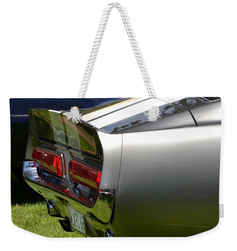 Silver Weekender Tote Bag featuring the photograph SWEET Ride by Dean Ferreira