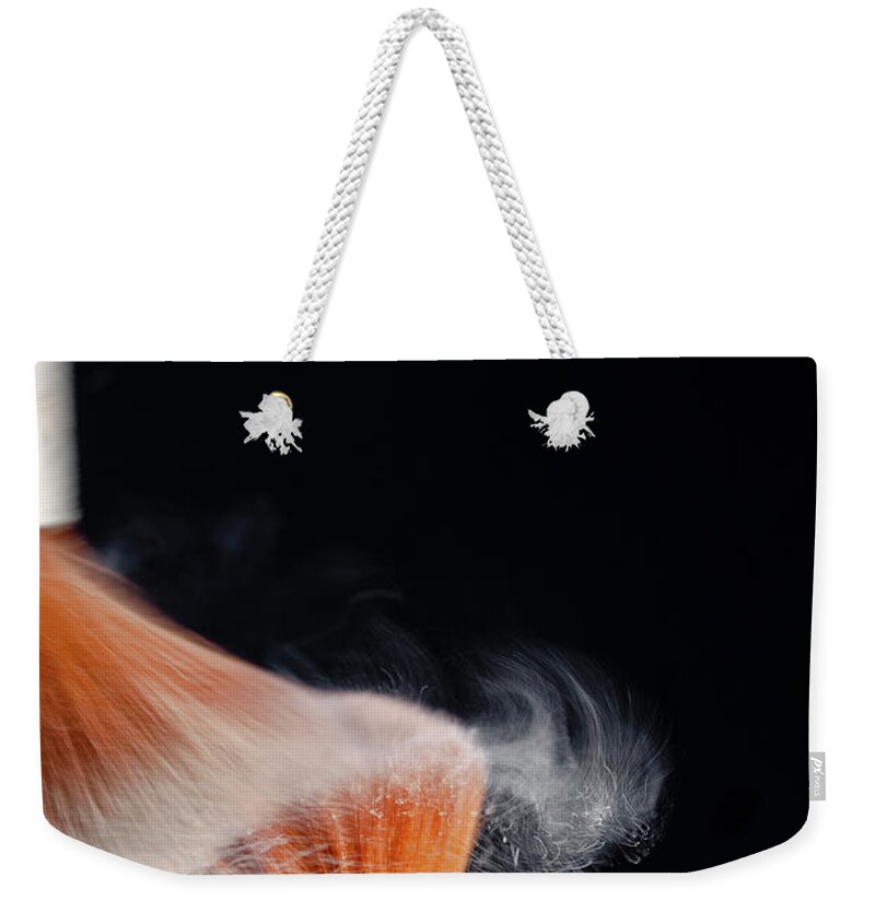 Two Objects Weekender Tote Bag featuring the photograph Swoosh by Images By Ni-ree
