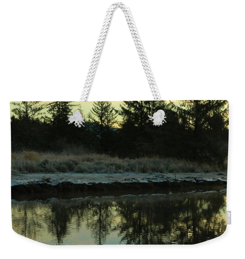 Trees Weekender Tote Bag featuring the photograph Symmetry by Gallery Of Hope 