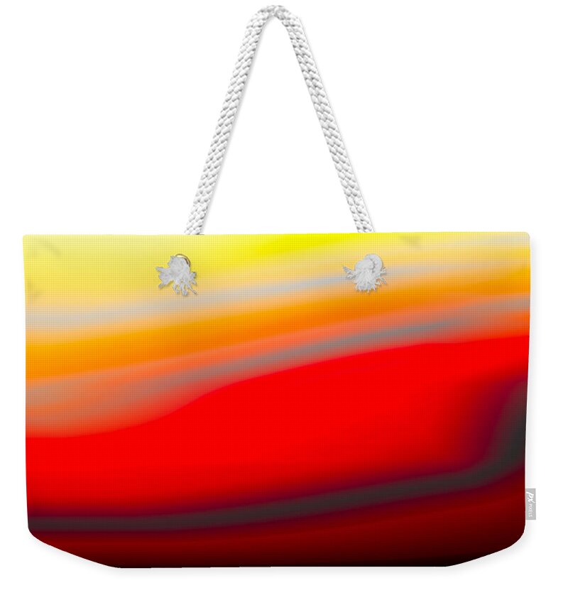Yellow Weekender Tote Bag featuring the photograph Tai Chi Project 4 by Teri Schuster