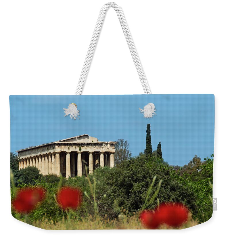 Greek Culture Weekender Tote Bag featuring the photograph Temple Of Ares by Izzet Keribar
