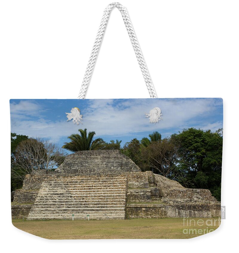 Temple Of The Green Tomb Weekender Tote Bag featuring the photograph Temple Of The Green Tomb by Suzanne Luft