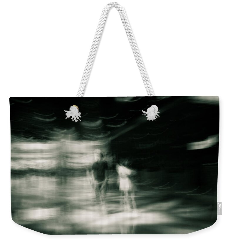 Impressionist Weekender Tote Bag featuring the photograph Tension by Alex Lapidus