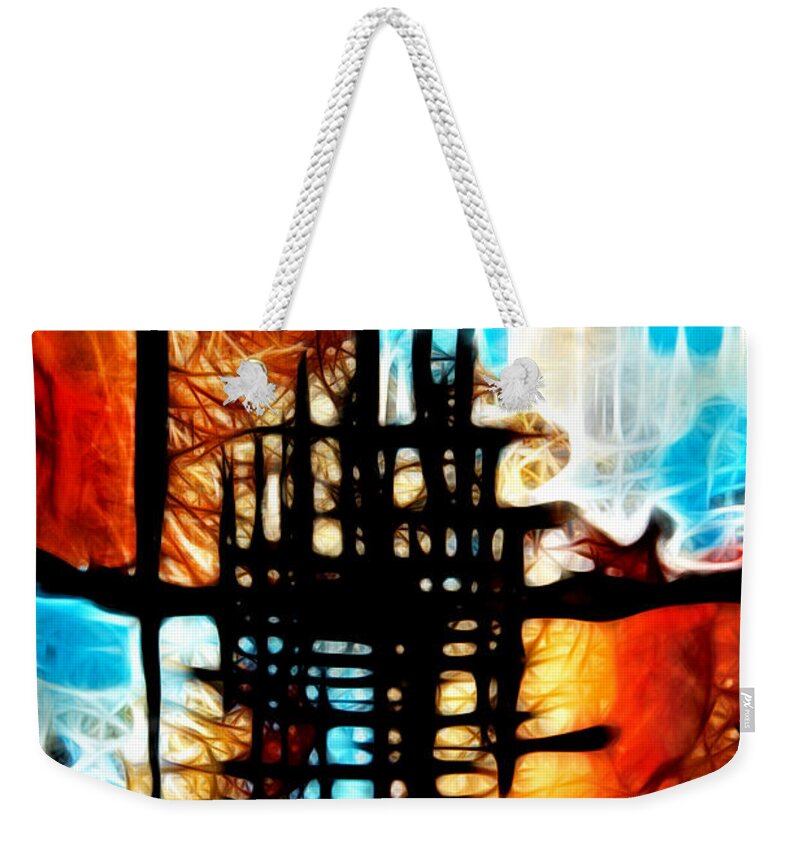 Tequila Sunrise Weekender Tote Bag featuring the photograph Tequila Sunrise by Kasia Bitner