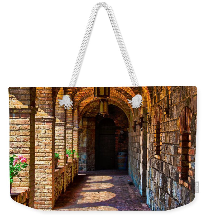 Arches Weekender Tote Bag featuring the photograph The Arches by Richard J Cassato