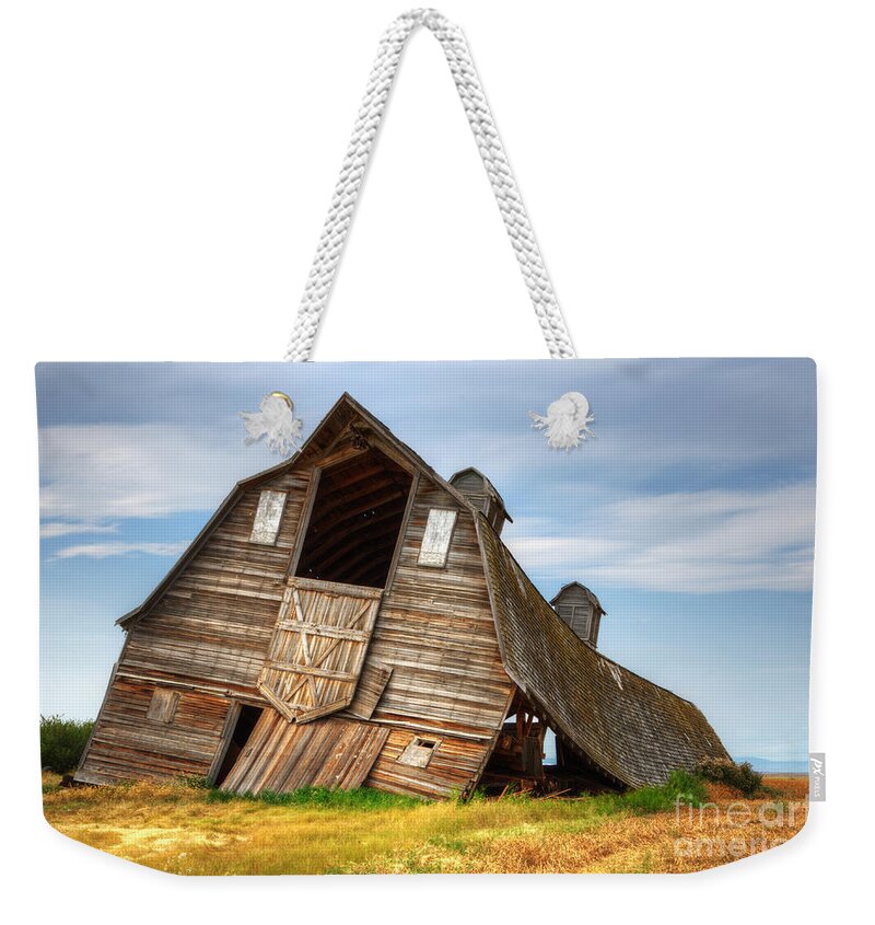Barn Weekender Tote Bag featuring the photograph The Beauty Of Barns by Bob Christopher
