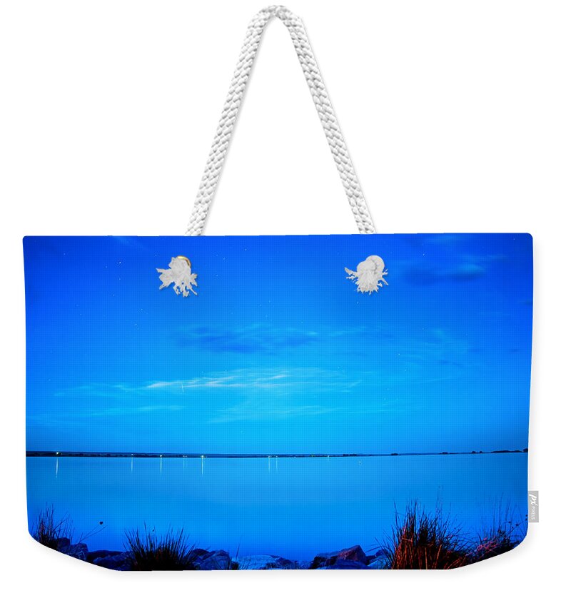 Blue Weekender Tote Bag featuring the photograph The Blue Hour by James BO Insogna