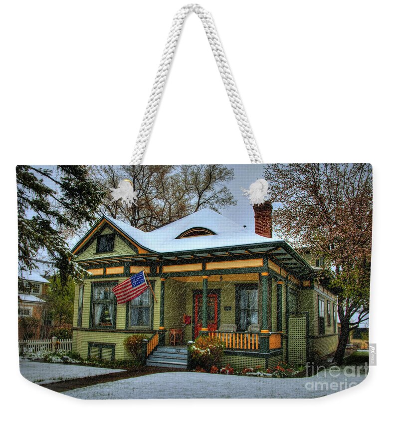 Diana Graves Weekender Tote Bag featuring the photograph The Blustery Day by K D Graves