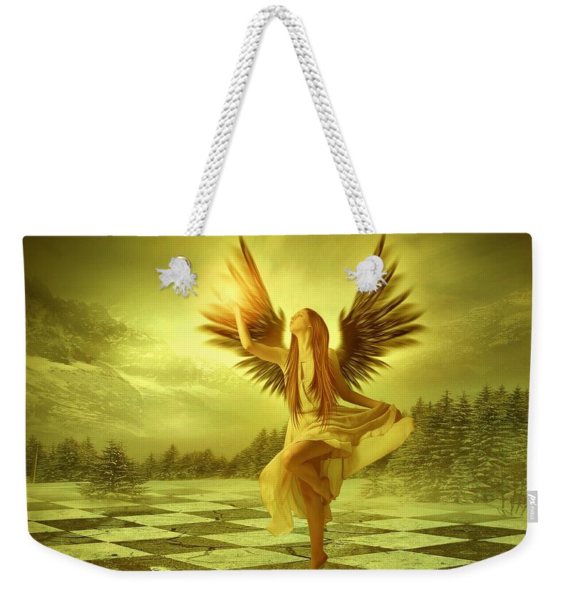 Angel Weekender Tote Bag featuring the photograph The Calling by Ester McGuire