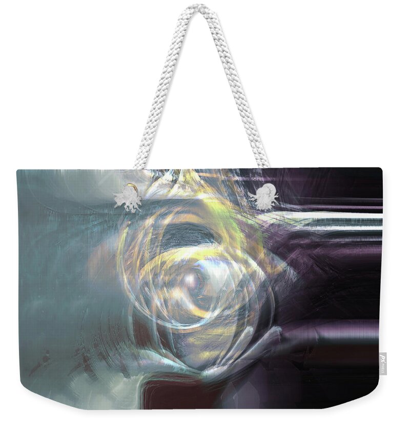 Chamber Weekender Tote Bag featuring the digital art The Chamber by Linda Sannuti