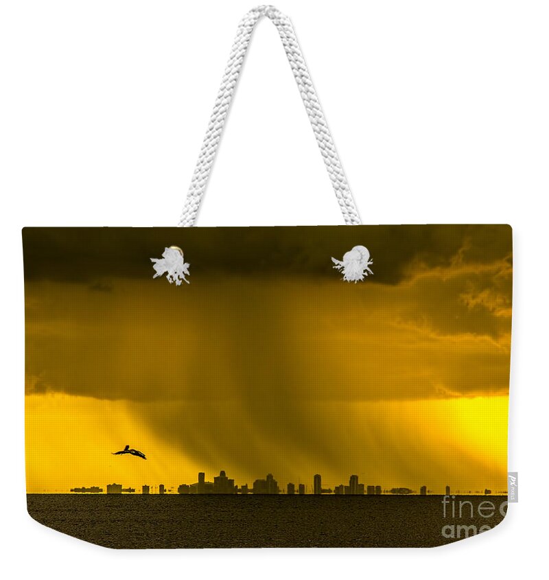 St. Petersburg Weekender Tote Bag featuring the photograph The Floating City by Marvin Spates