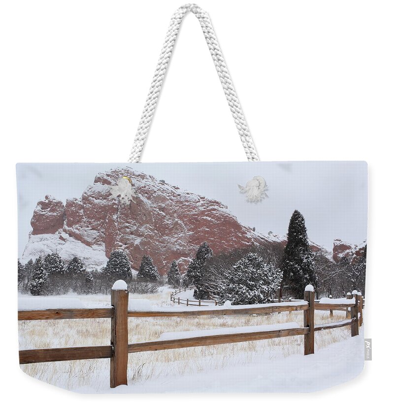 Colorado Weekender Tote Bag featuring the photograph The Gentle Thief of Colours by Eric Glaser