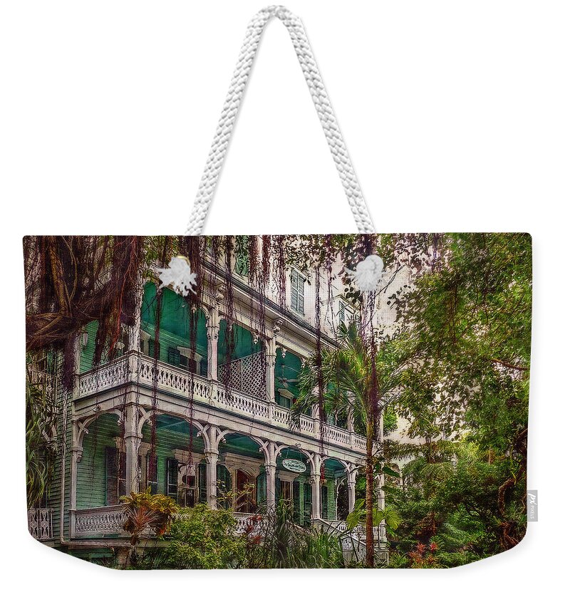 Porter House Weekender Tote Bag featuring the photograph The Haunted Mansion by Hanny Heim