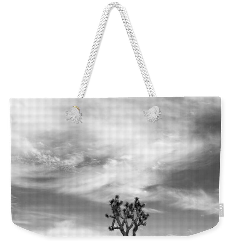 Joshua Tree Weekender Tote Bag featuring the photograph The Joshua Tree by Jennifer Magallon