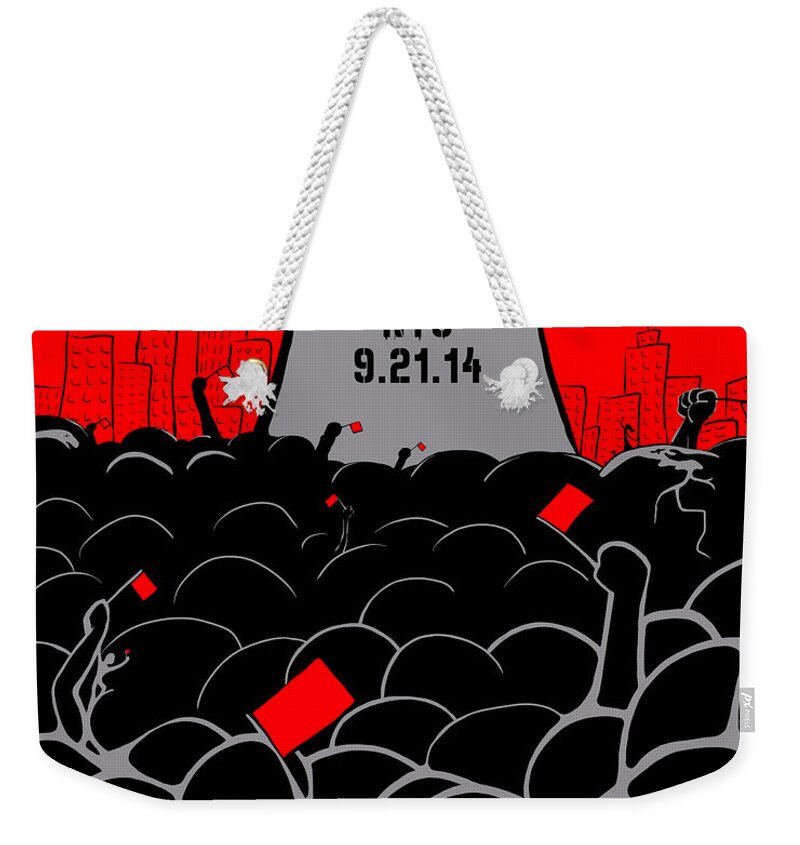 March Weekender Tote Bag featuring the digital art The March by Craig Tilley