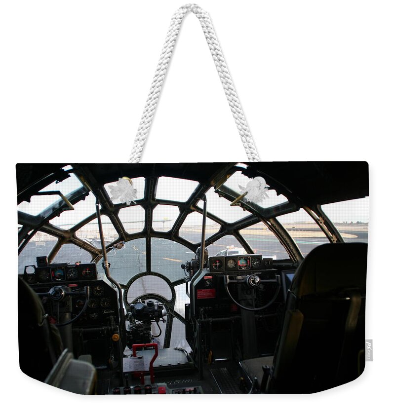 Boeing Weekender Tote Bag featuring the photograph The office by David S Reynolds
