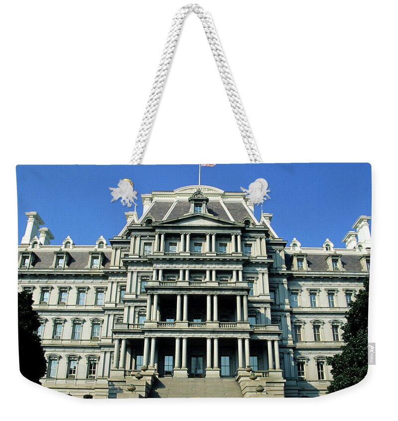 The Old Executive Office Building Weekender Tote Bag by Hisham