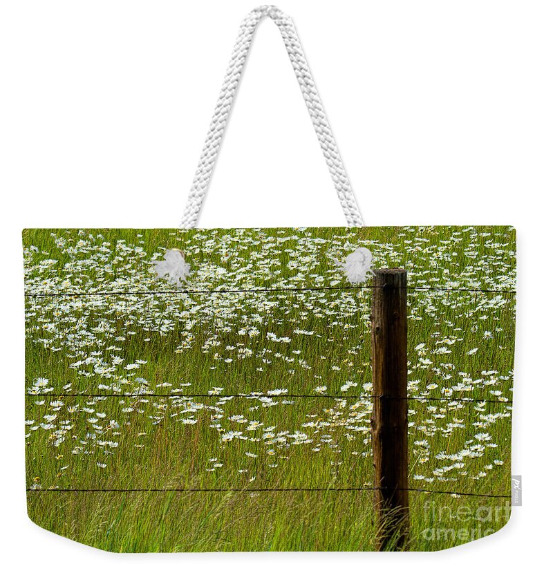 Flowers Weekender Tote Bag featuring the photograph The Other Side by Jim Garrison