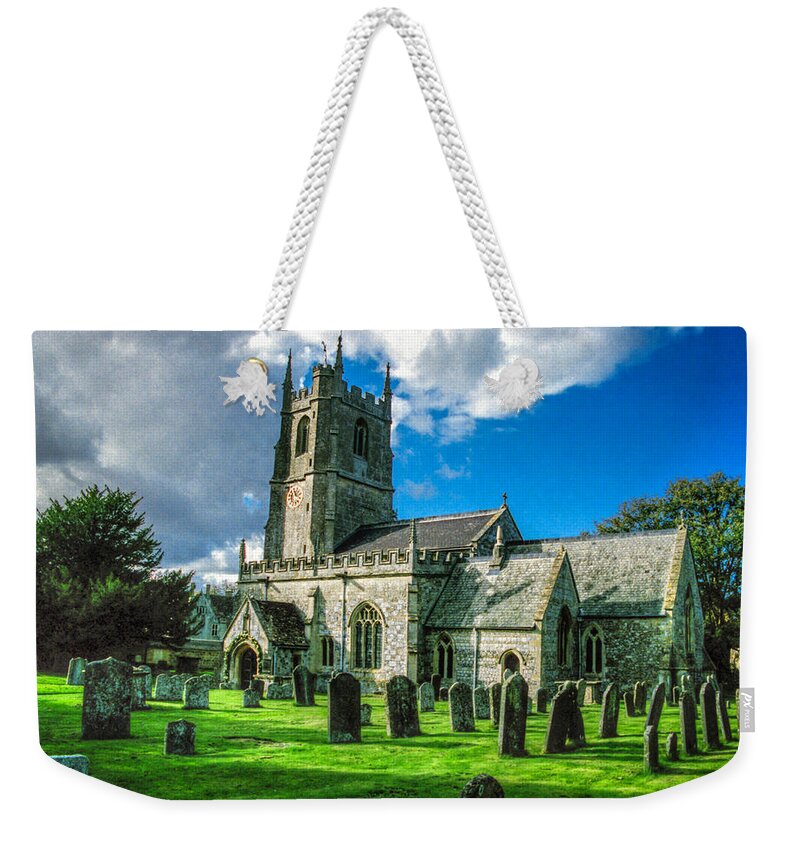 Parish Weekender Tote Bag featuring the photograph The Parish Church of St. James by Ross Henton