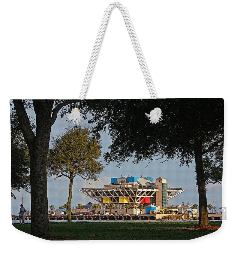 The Pier Weekender Tote Bag featuring the photograph The Pier - St. Petersburg FL by HH Photography of Florida