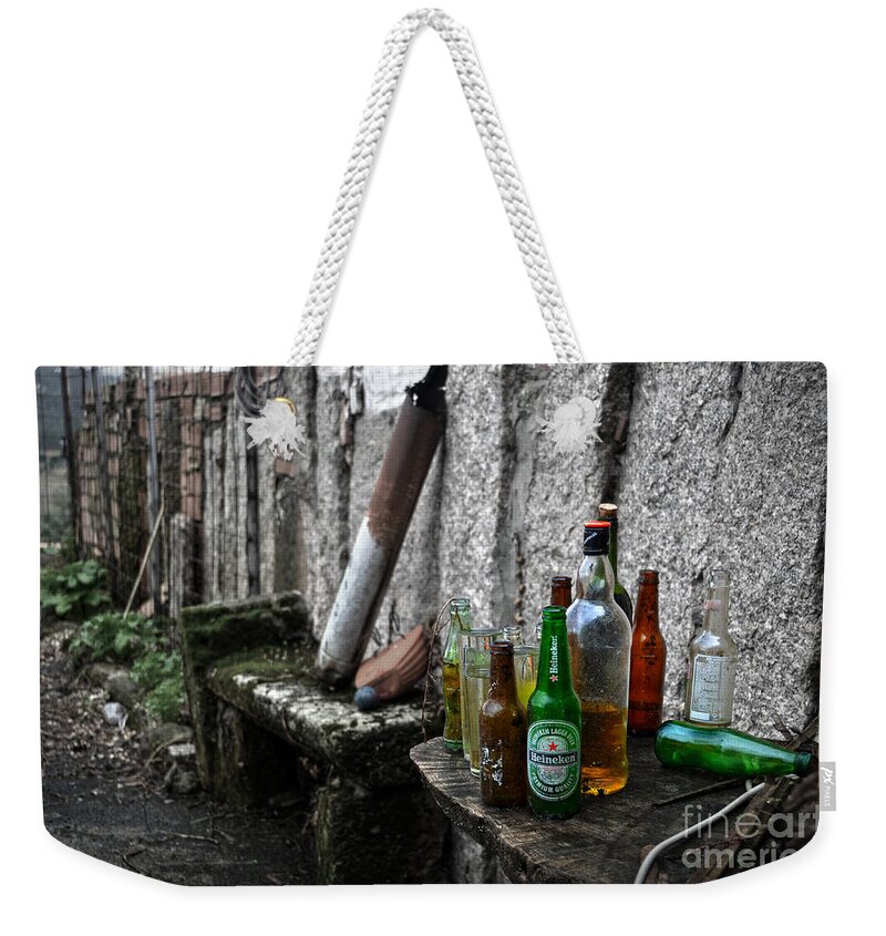 Remains Weekender Tote Bag featuring the photograph The remains of that distant party by RicardMN Photography