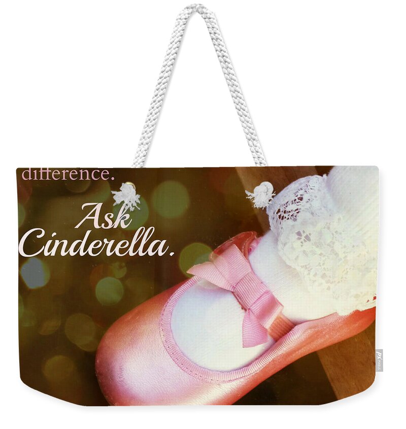 Shoe Weekender Tote Bag featuring the digital art The Right Shoe by Valerie Reeves