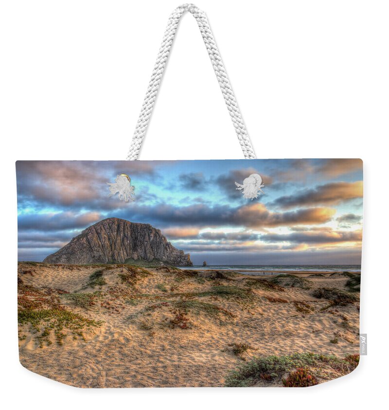 America Weekender Tote Bag featuring the photograph The Rock by Heidi Smith