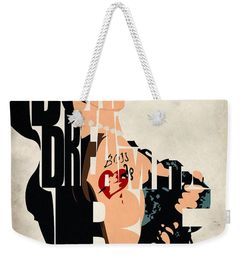Dr. Frank-n-furter Weekender Tote Bag featuring the painting The Rocky Horror Picture Show - Dr. Frank-N-Furter by Inspirowl Design