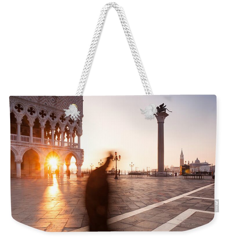 Venice Weekender Tote Bag featuring the photograph The shadow by Matteo Colombo