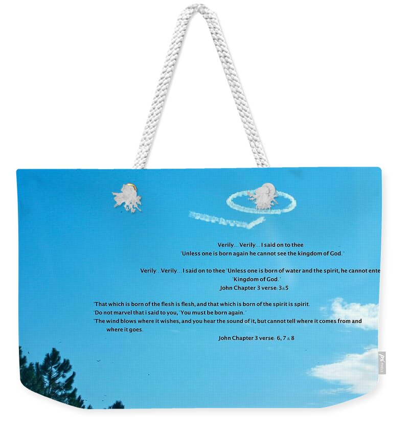 All Products Weekender Tote Bag featuring the digital art The Truth by Lorna Maza