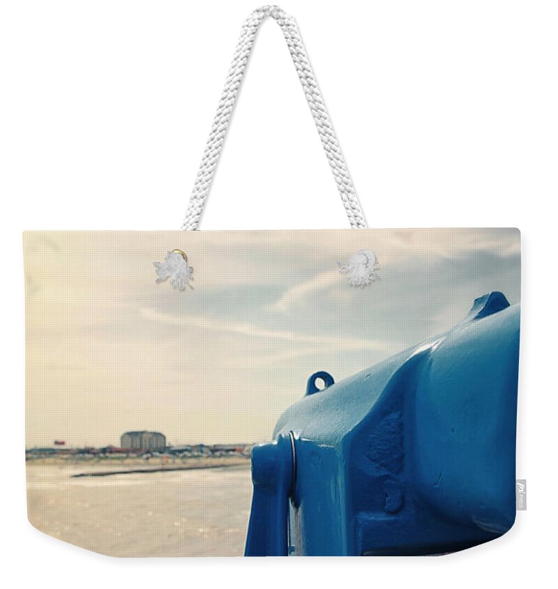Binoculars Weekender Tote Bag featuring the photograph The View by Trish Mistric