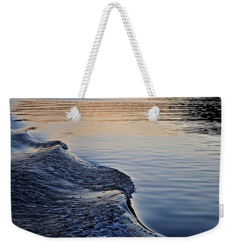 Wake Weekender Tote Bag featuring the photograph The Wake by Photos By Cassandra