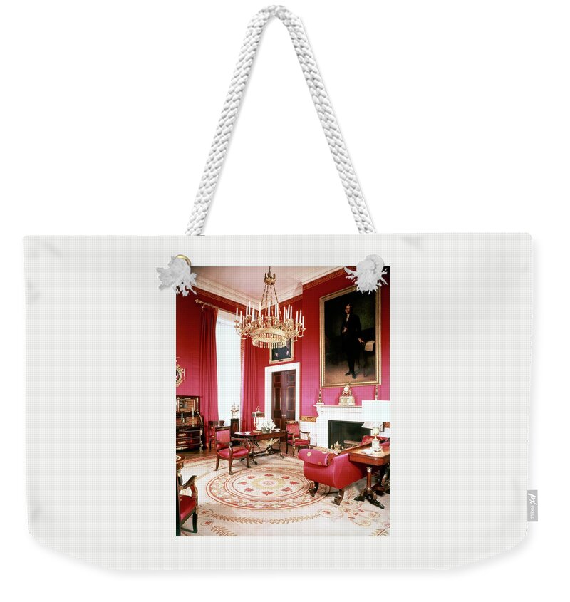 The White House Red Room Weekender Tote Bag