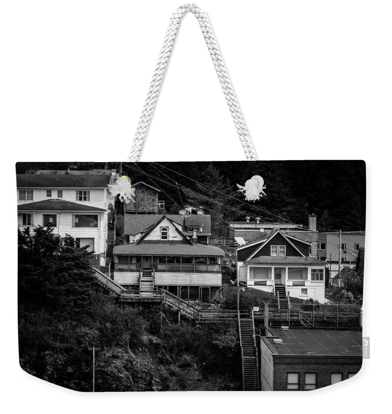 2008 Weekender Tote Bag featuring the photograph The Wooden Path by Melinda Ledsome