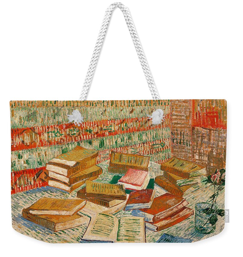 The Yellow Books Weekender Tote Bag by Vincent Van Gogh - Fine Art America