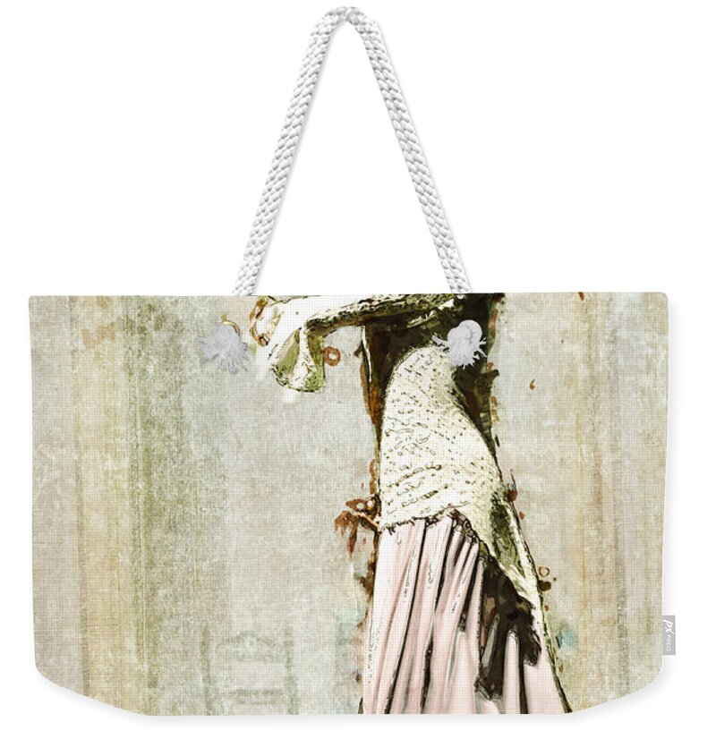 The Young Dancer - Seville Weekender Tote Bag featuring the photograph The Young Dancer - Seville by Mary Machare