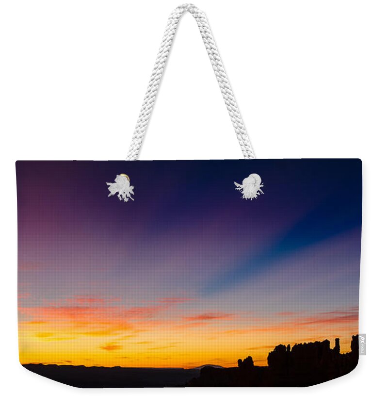 Theater Of The Sun Weekender Tote Bag featuring the photograph Theater of the Sun by George Buxbaum