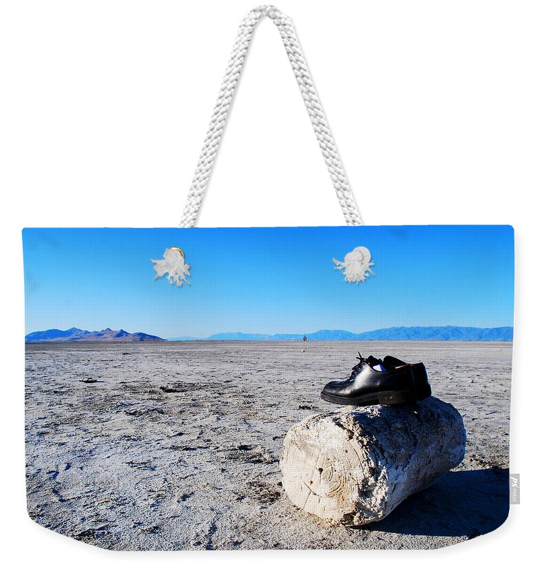 Becky Furgason Weekender Tote Bag featuring the photograph #everythingisforgotten by Becky Furgason