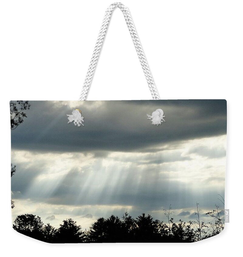 This Too Shall Pass Weekender Tote Bag featuring the photograph This Too Shall Pass by Mike Breau