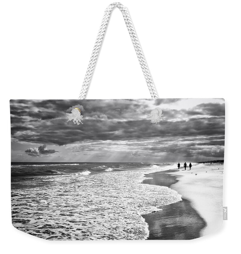 Bogue Banks Weekender Tote Bag featuring the photograph Three by Ben Shields